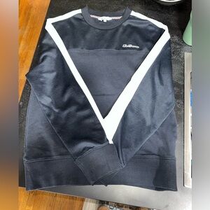 Ben Sherman Black and White Crewneck Sweatshirt